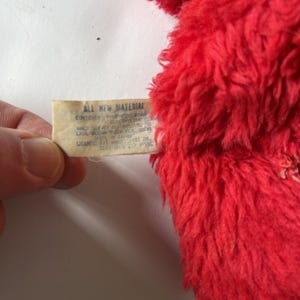 Vintage Baby Mickey Mouse Plush Toy, 10” Rubber Face Walt Disney image 12