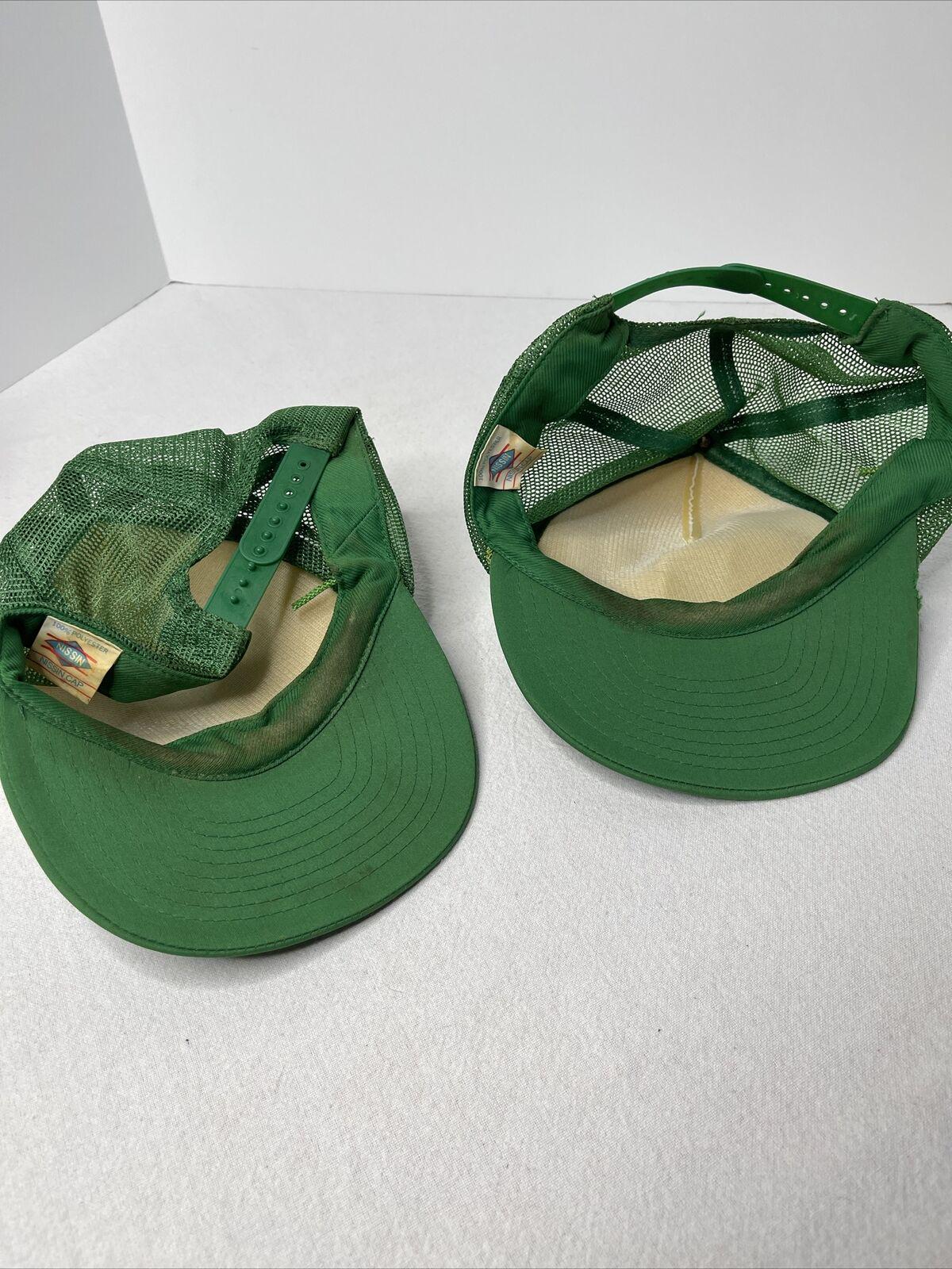 Casquette Camionneur Vintage Nissin – Verte, Dos Mesh, Snap, Mousse – Pêcheur