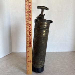 Antique fire extinguisher - Etsy 日本