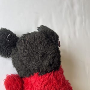 Vintage Baby Mickey Mouse Plush Toy, 10” Rubber Face Walt Disney image 15