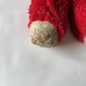Vintage Baby Mickey Mouse Plush Toy, 10” Rubber Face Walt Disney image 4