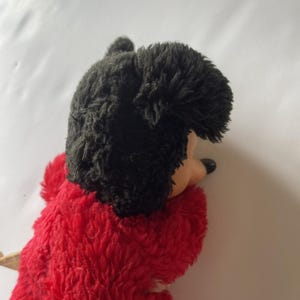 Vintage Baby Mickey Mouse Plush Toy, 10” Rubber Face Walt Disney image 16
