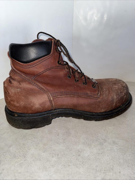 Red Wing Ansi Z41 PT99 MI/75 C/75 EH Leather Steel Toe Boots 11.5