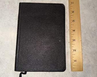 Vtg Neues Testament Rote Brieftasche Bibel HK Unbekannt Jahrbuch Jesus Kirche