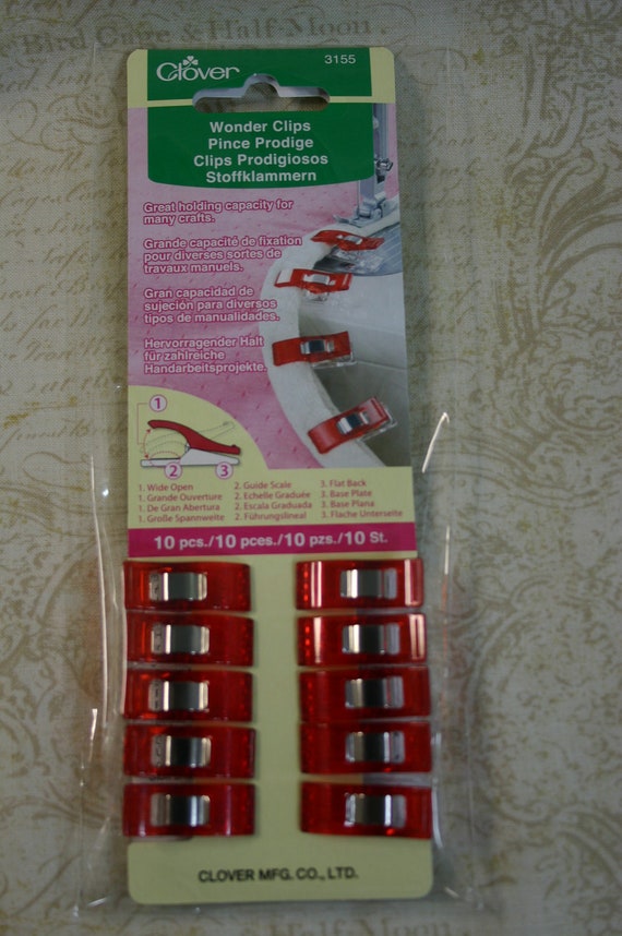 Items similar to Clover Wonder Clips for Quilting and Sewing on Etsy