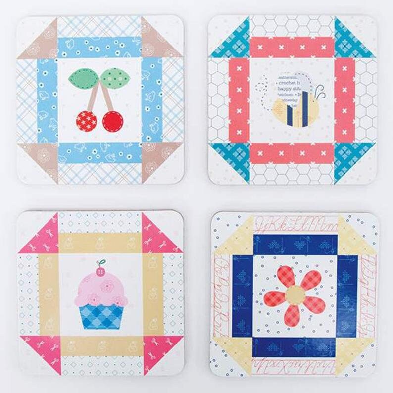 Lori Holt Bee Happy Coasters