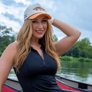 Trout Snatchers Suede Rope Hat | Stylish Fishing Hat for Men & Women | Adjustable Outdoor Cap | Perfect Gift for Anglers