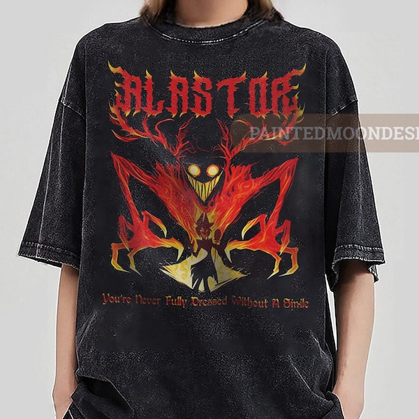 Alastor Demon Inside Comfort Colors Shirt, Alastor Hazbin Hotel Shirt, Alastor Vivziepop Shirt, The Radio Demon