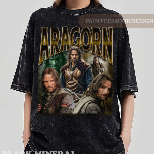Vintage Style Aragorn Comfort Colors Shirt, Vintage 90s Grapic Tee, Gift For Fan Shirt, Unisex L.ord of the Ri.ngs shirt