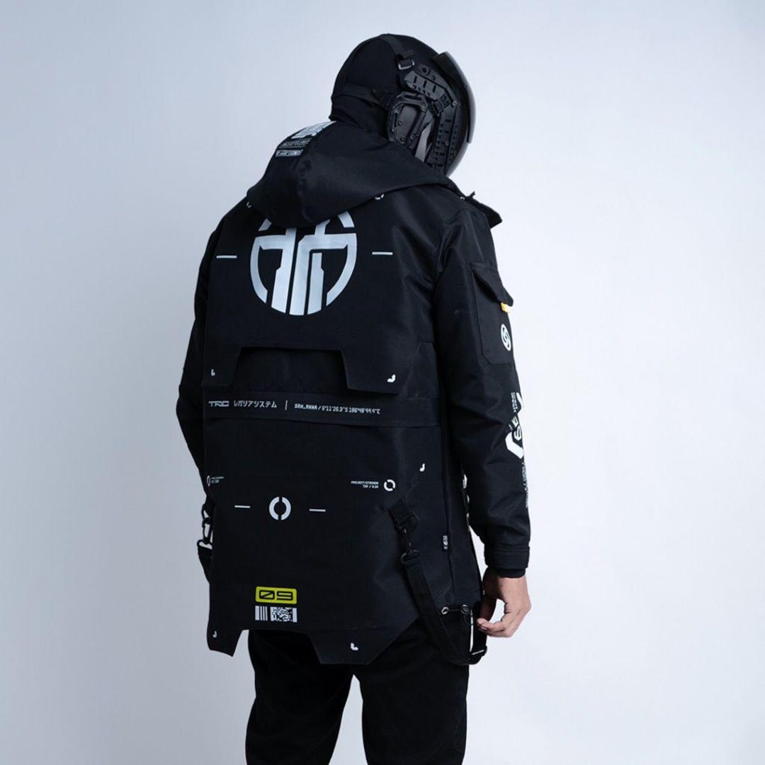 29　Cybertek アノラックジャケット　ネイビー INTERBREED / Criminal Suspect Anorak | OP1 ONLI