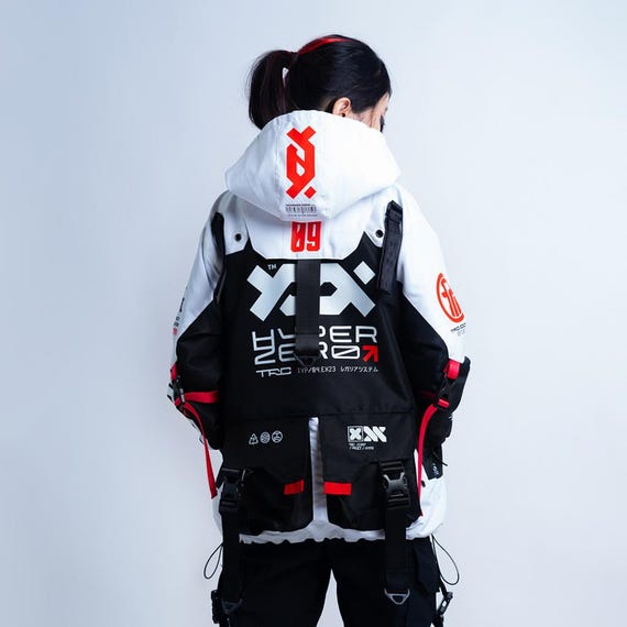 Techwear Jacket, Cybernetic Series Jacket - Cyberpunk Jacket