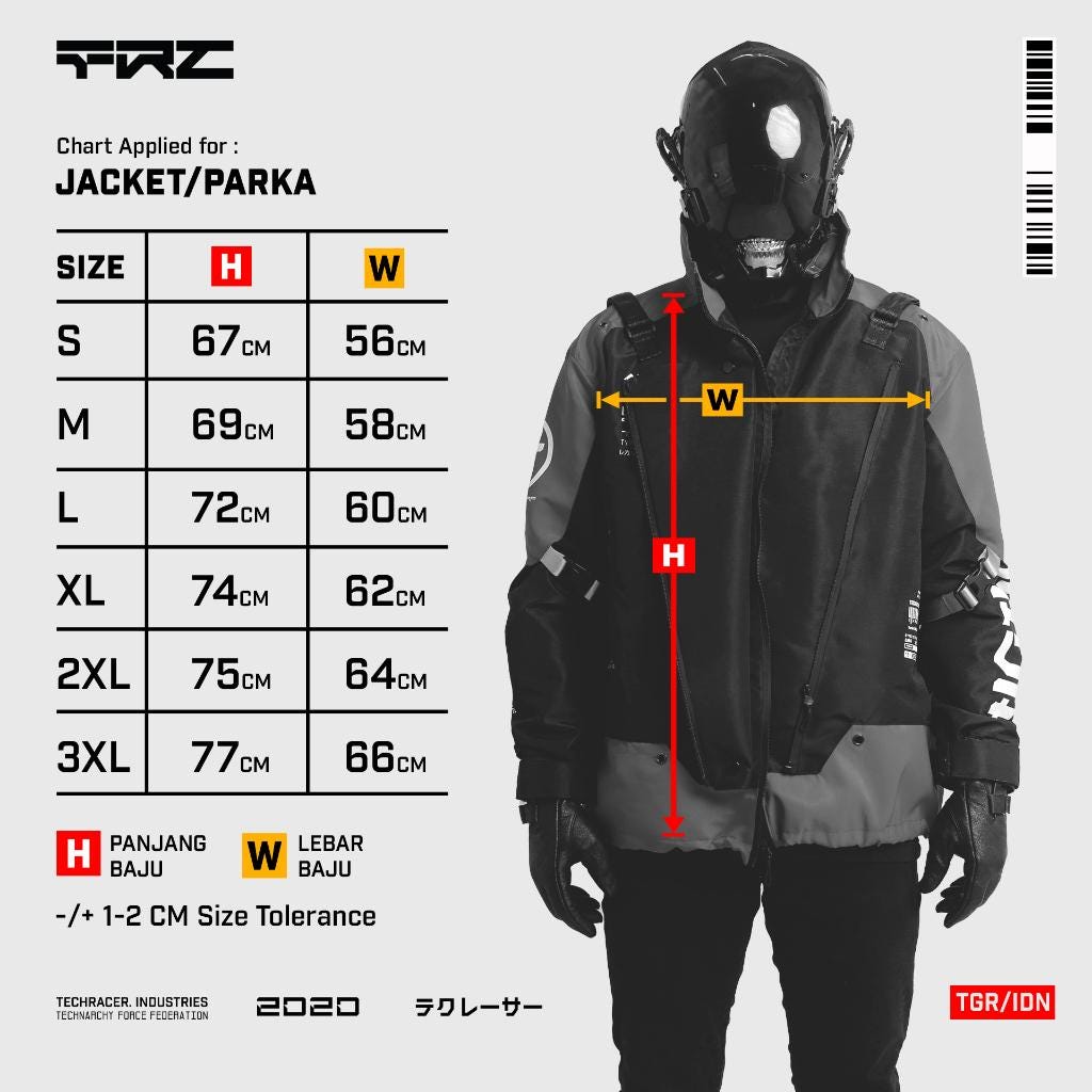 Techwear Jacket: Cyberpunk Windproof Tactical Jacket With