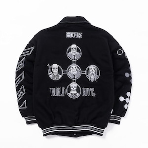 Bomber Jacket Black, Bomber Anime Jacket, Cartoon Jacket, Varsity Jacket, Sukajan Jacket, Japan jacket, Men Womans Jacket