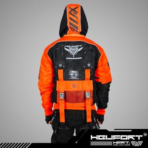 Techwear Jacket, Cybernetic Series Jacket - Cyberpunk jacket, Cyber street Jacket Tactical Cyberpunk Waterproof Windproof Jacket