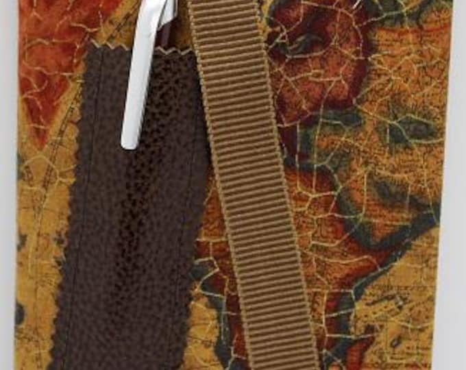 Ancient Map Fabric Covered Journal