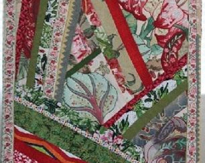 Tree of Knowledge Art Quilt on Canvas