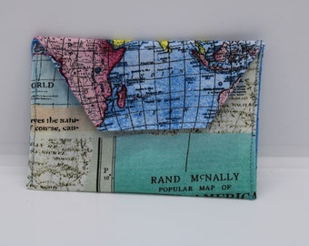 Map Print Gift Card Holder