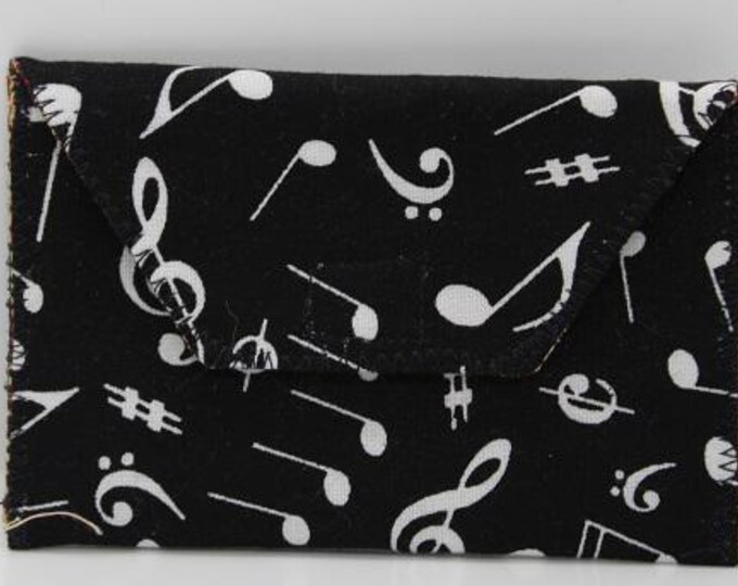 Mini Wallet - Musical Notes