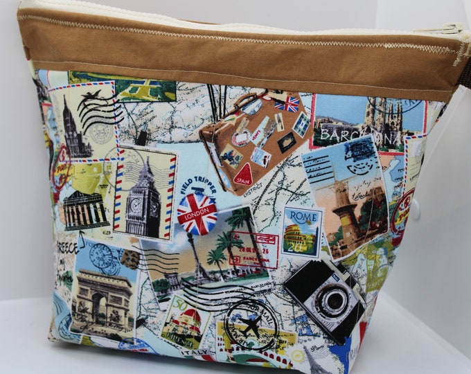 Postcards of Travel Accessories Bag