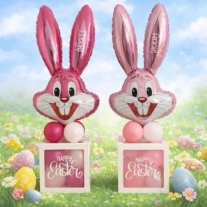 Personalised Easter balloon box kit