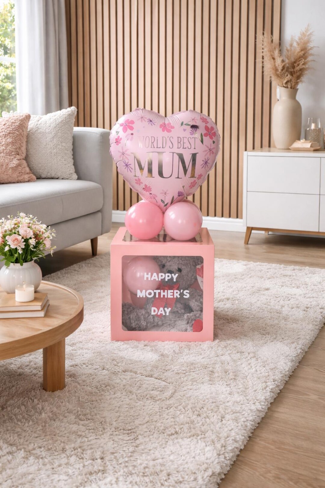 Mother's Day Balloon Gift Box DIY Kit – Mum - Etsy UK