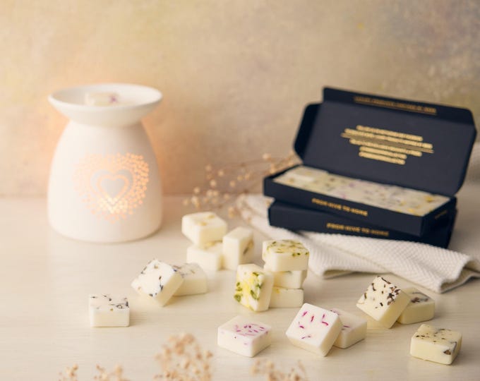 Luxury Soy Beeswax Wax Melt Box: Fragrance Gift Set