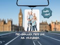 Personalised Photo Car Air Freshener: Custom Scented Car Gift, unique gift for him, her, New driver gift, uk shipping product logo