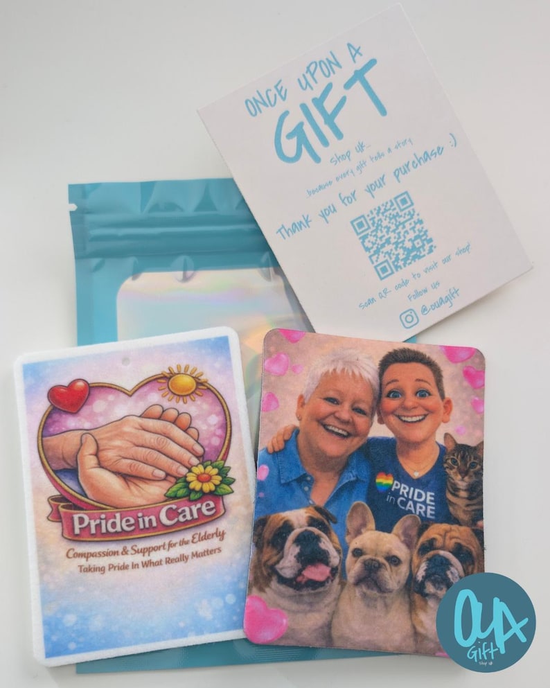 Personalised Photo Car Air Freshener | Custom Double-Sided New Driver Gift image 5