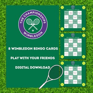 Cartes de bingo à Wimbledon