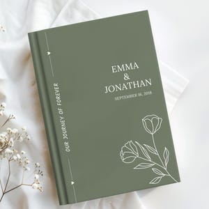 Regalos para el primer aniversario de novios, diario con cartas de amor personalizadas, diario con nombre personalizado, cuaderno de cartas para mi esposo