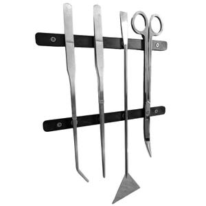 Magnetic Aquascaping Tool Holder with Stainless Steel Tools