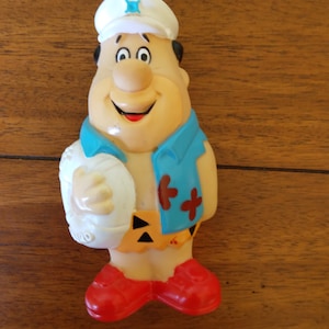 Fred Flintstone Life Guard PVC Figure Collectible Flintstone Home Decor Toy