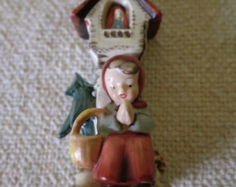 SALE Vintage Hummel Worship #84/0TMK 3LS Praying Girl Collectible Figurine Home Decor Religious Was 35.00