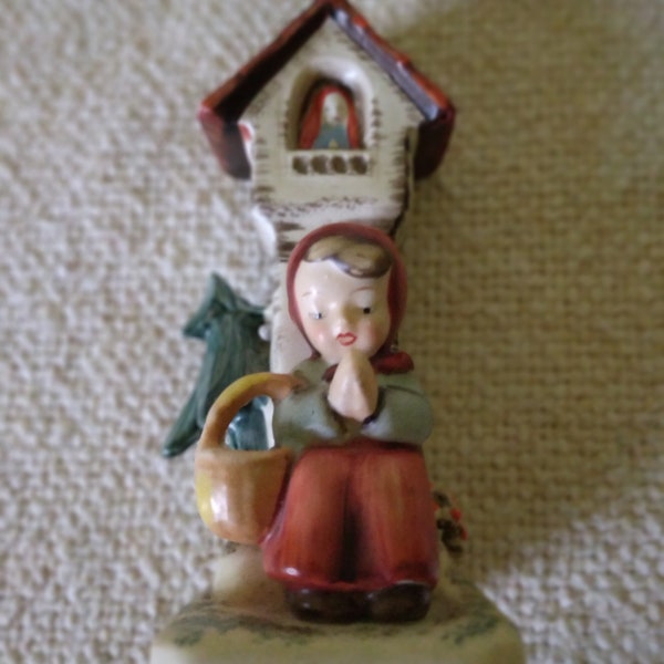 SALE Vintage Hummel Worship #84/0TMK 3LS Praying Girl Collectible Figurine Home Decor Religious Was 35.00