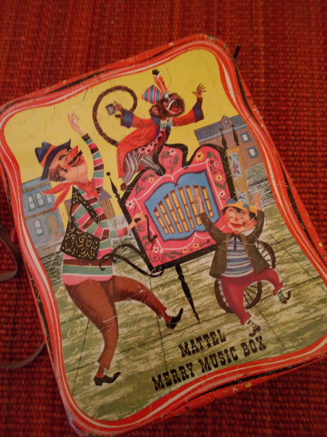 Mattel Merry Music Box Vintage Musical Toy With London Bridge Etsy