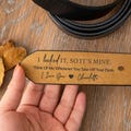 Personalized Leather Belt, Custom Engraved Leather Belt, Valentine's Day Gift for Him, Boyfriend, Unique Gift for Husband Mens Handmade Belt