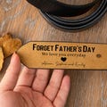 Custom Leather Belt for Dad, Personalized Dad Leather Belt, Father's Day Gifts, Funny Gift for Dad, Grandpa, Engraved Men's Belt for Husband