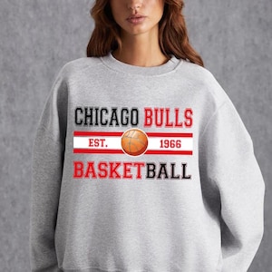 Chicago Basketball SVG Bundle | Logotipo esportivo vintage | Bulls Retro Basketball PNG | Download digital
