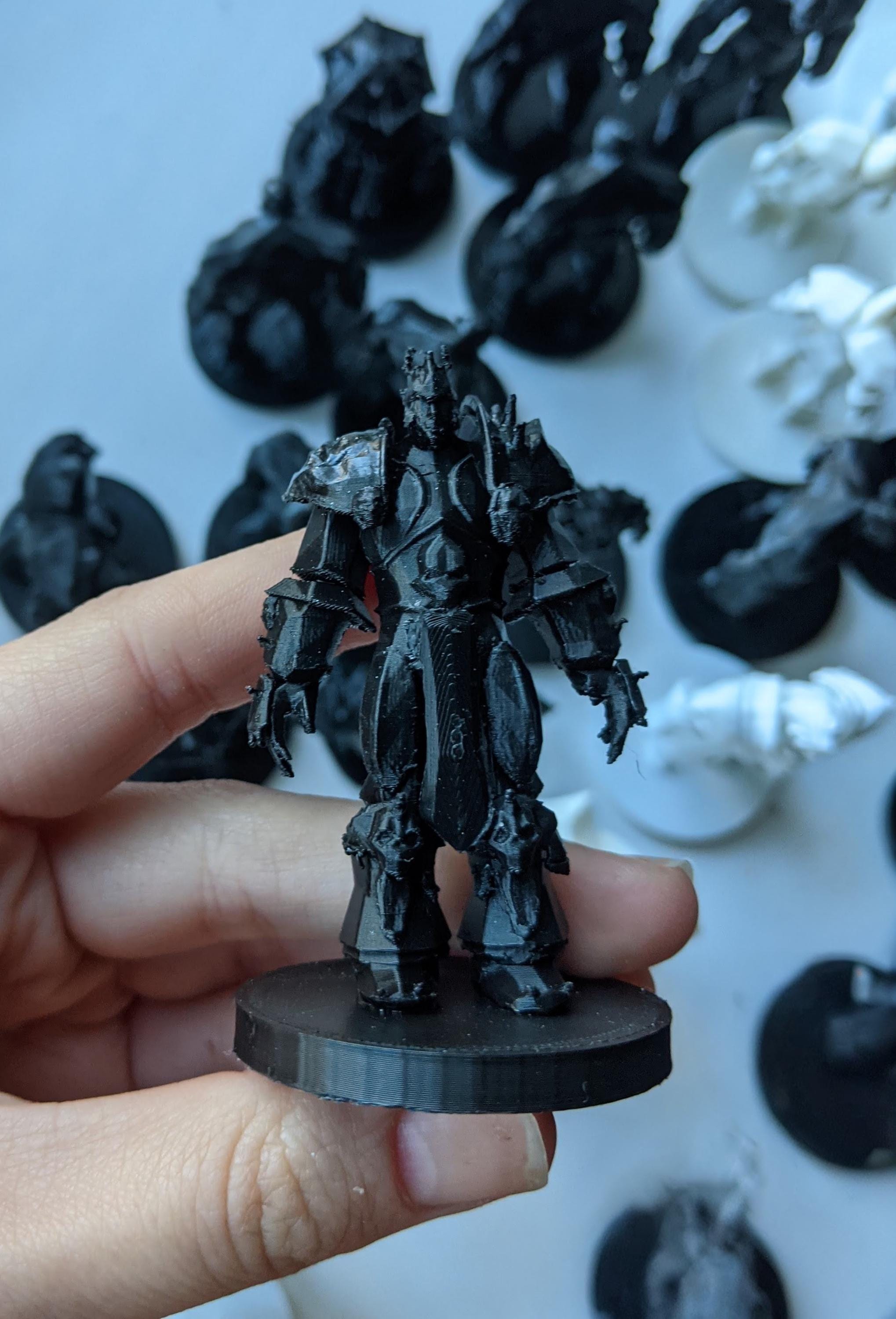 World of Warcraft Inspired Chess Set FREE PERSONALIZATION & Ecofriendly PLA Figures Custom