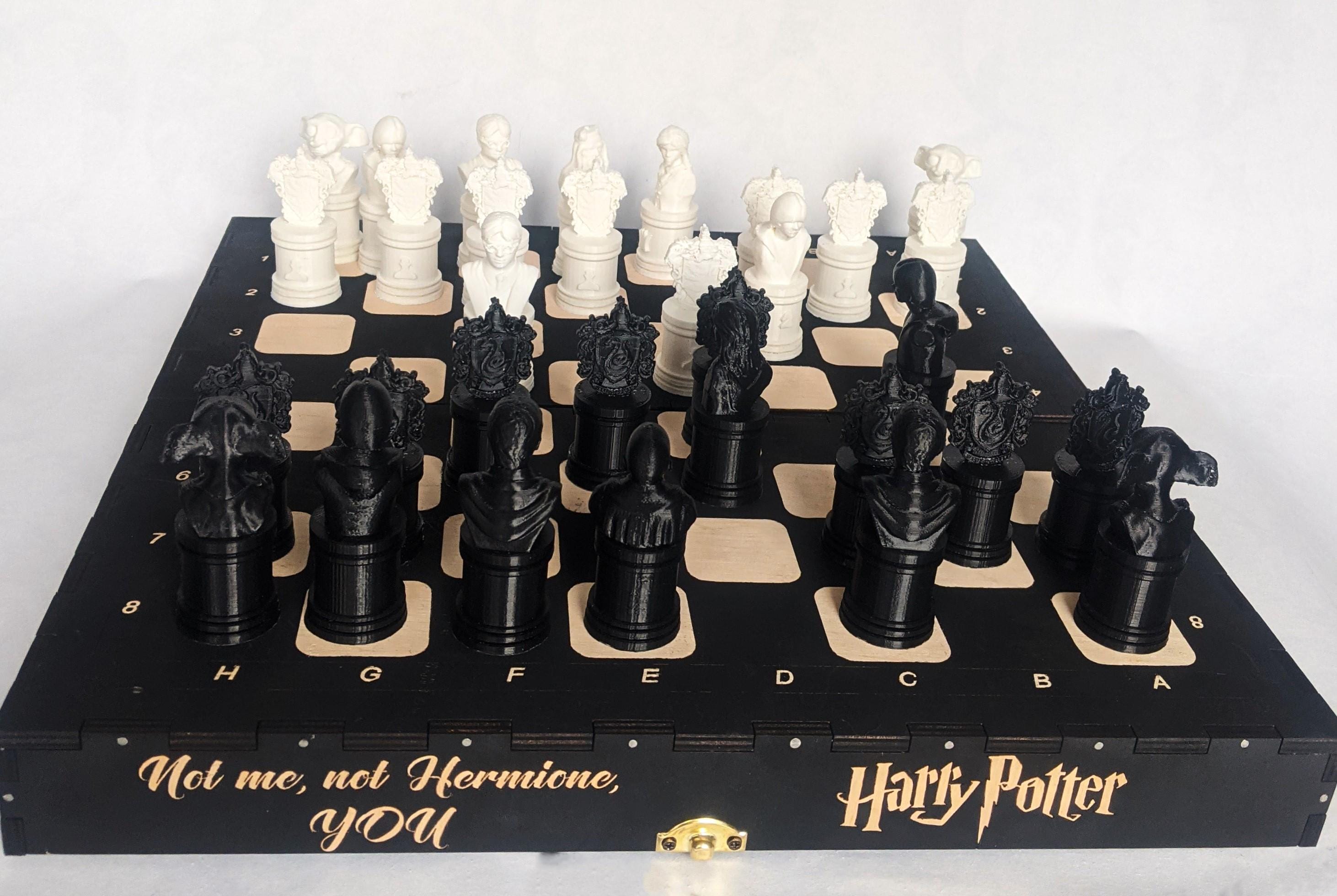 Harry Potter's Chess Set - Etsy