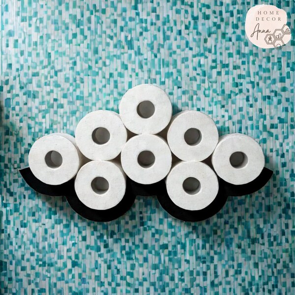 Cloud Toilet Paper Holder - Etsy
