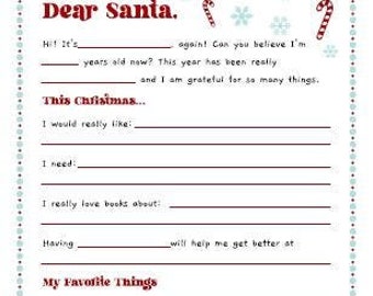 Letter to Santa