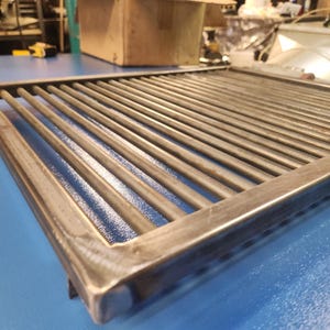 Handcrafted Heavy-Duty Mild Steel BBQ Grill Grate