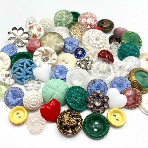 Glass Sewing Buttons Etsy