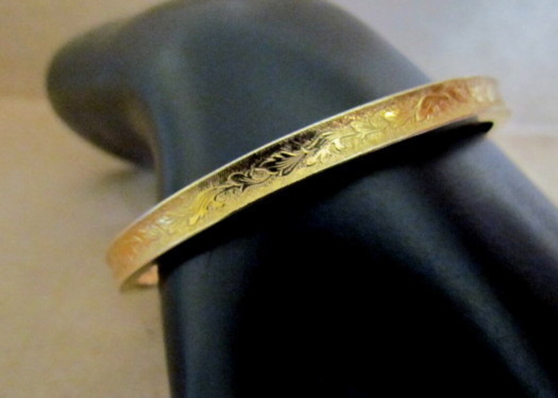 Vintage Princess Mara By Marathon 12kt Gold Filled Embossed Etsy