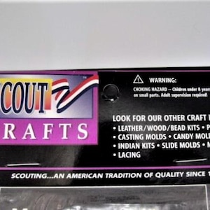Scout Crafts Multitool Leather Sheath DIY Kit 1996 Boy Scouts of America