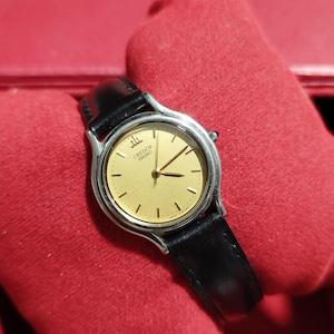 Seiko Credor Ladies 4J81-0A40 Gold Champagne Dial 24MM 2015 JDM