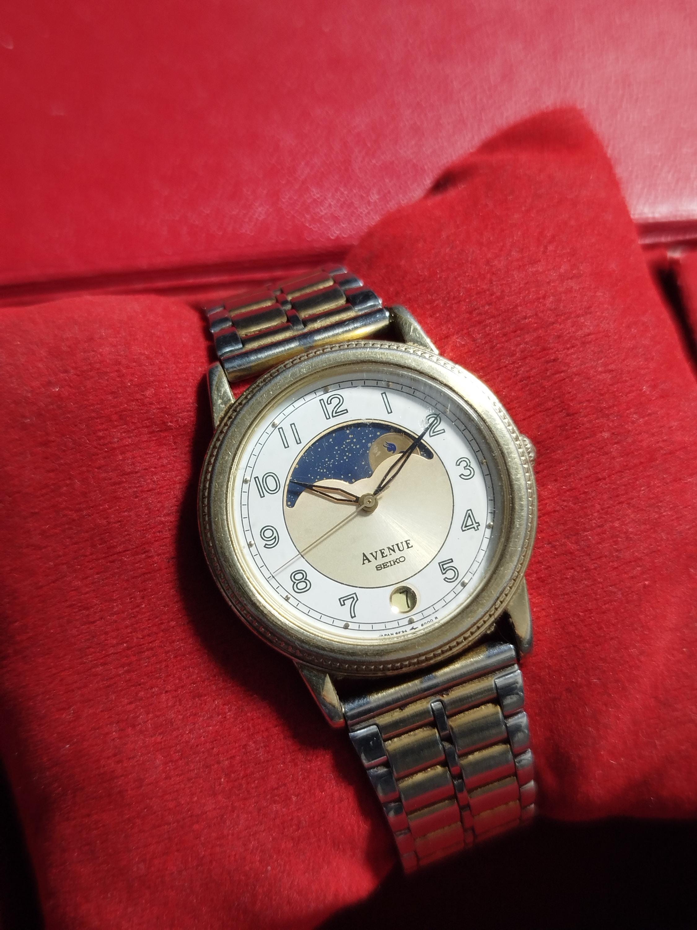 SEIKO AVENUE レディース アナログ クォーツ 腕時計 Seiko avenue watch - Etsy 日本
