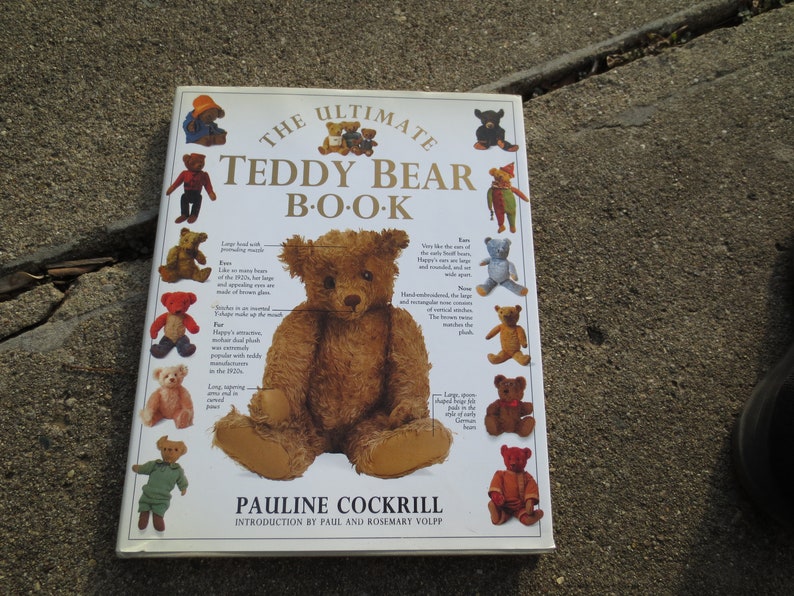 OFFicial store Vintage Book The Ultimate Teddy by Bear Cockrill Max 88% OFF wi Pauline