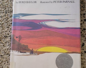 Vintage Buch The Way to Start a Day by Byrd Baylor Illustriert von Peter Parnall